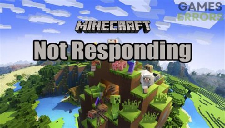 Why is minecraft not responding