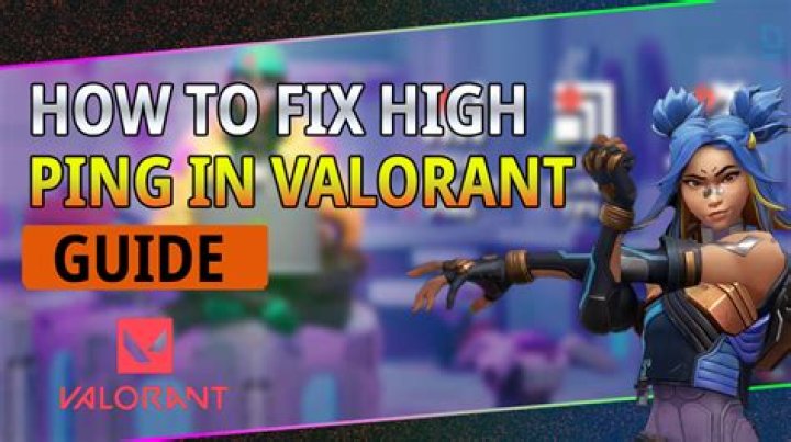 Why is my ping so high on valorant