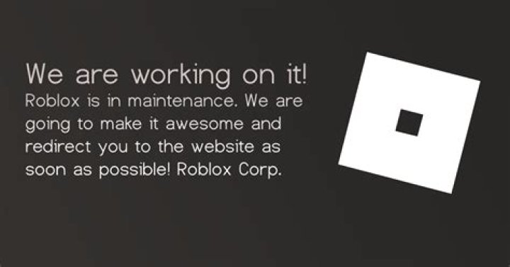Why is roblox maintenance