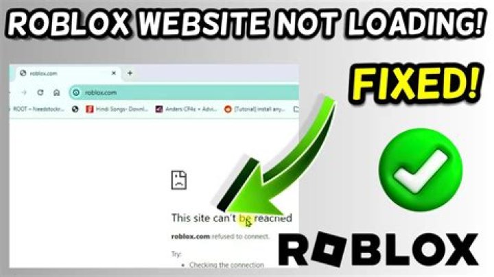 Why isn’t my roblox loading