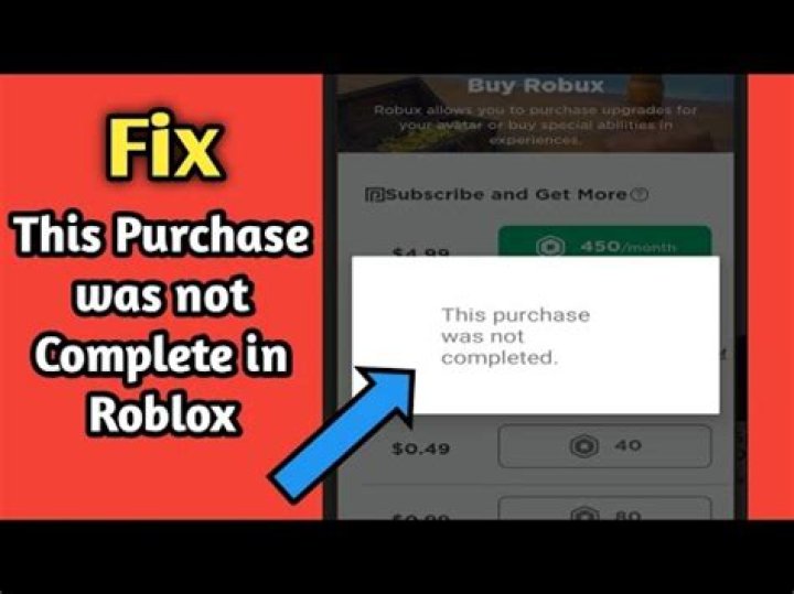 Why isn’t roblox letting me buy robux
